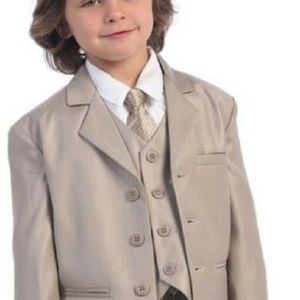 NWT Easter Set Lito Boys 4pc Set Jacket, Vest, Shirt Tie 12-18 Mos